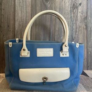 Vintage Kate Spade Elegant Blue Purse